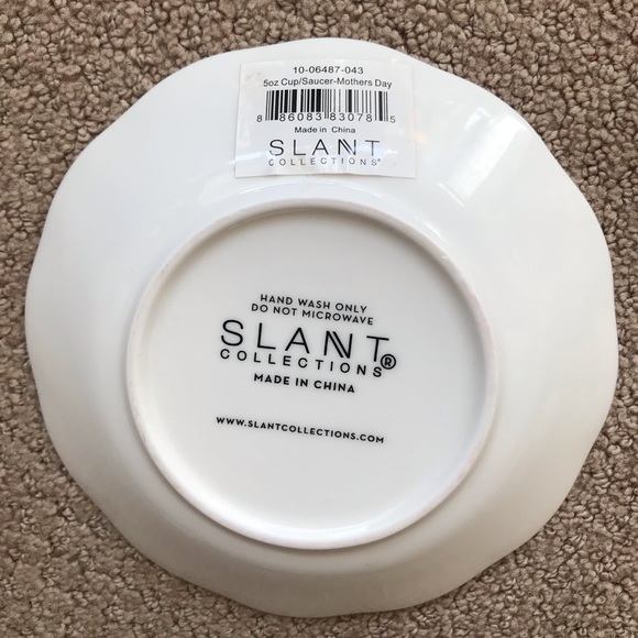 Slant Collections ceramic cup and saucer set 5 - ounce Best Mom Ever - Picture 6 of 7